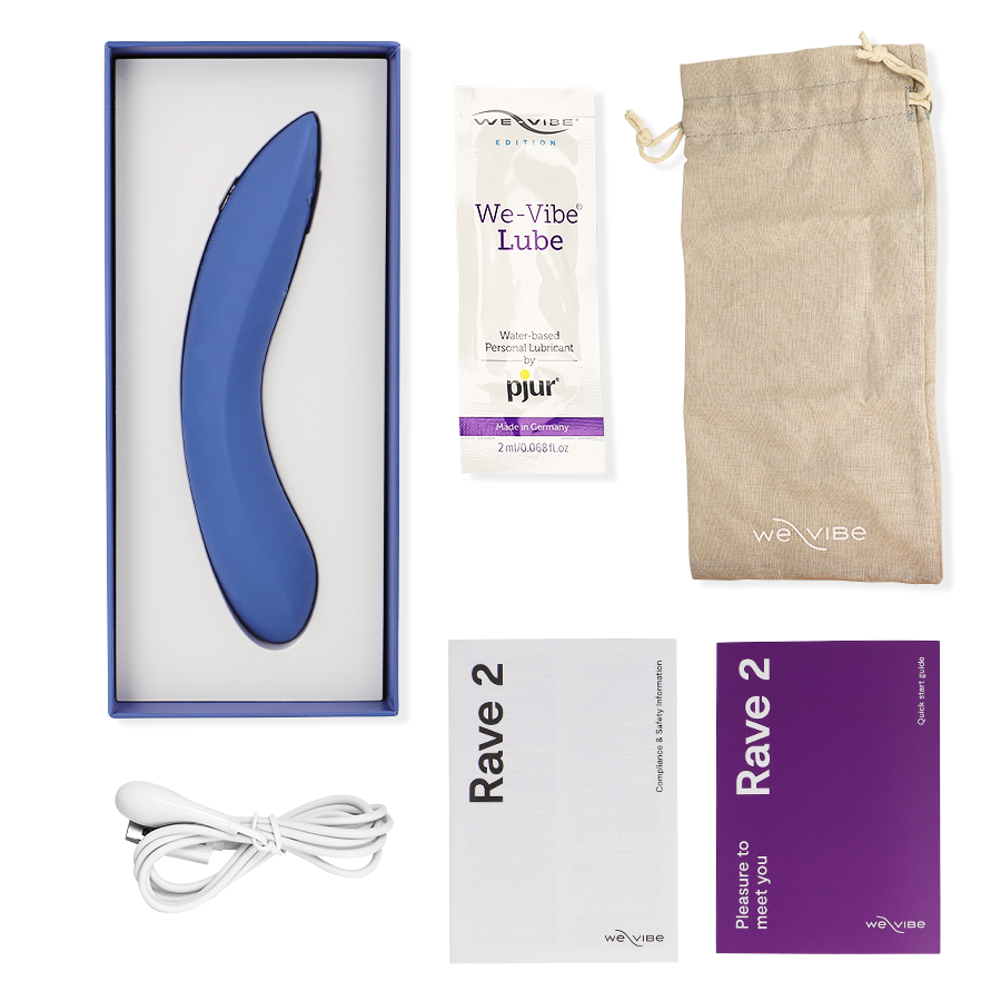 WE-VIBE - RAVE 2 VIBRADOR PUNTO G AZUL