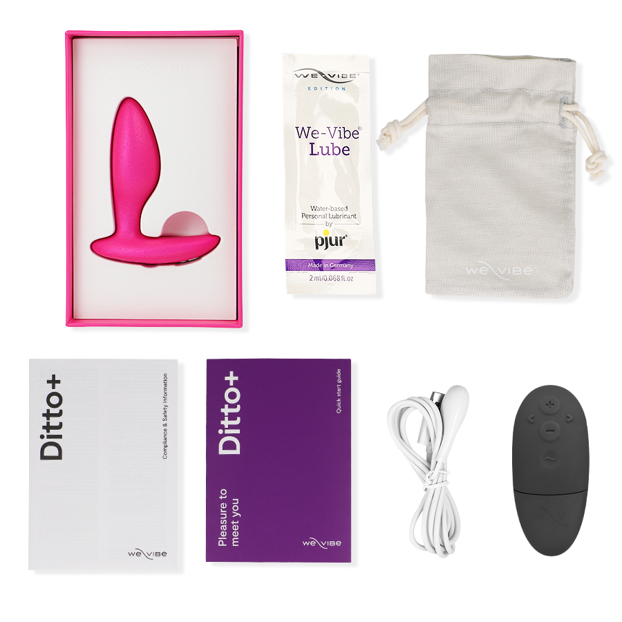 WE-VIBE - DITTO+ PLUG ANAL VIBRADOR