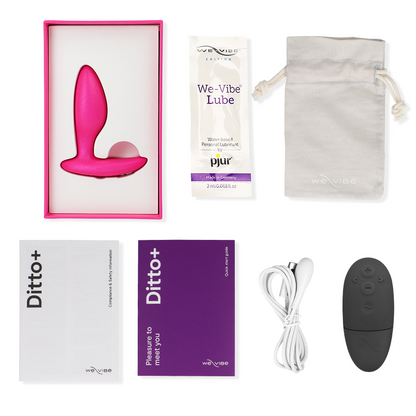 WE-VIBE - DITTO+ PLUG ANAL VIBRADOR