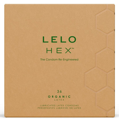 LELO - HEX ORGANIC PRESERVATIVO CAJA 36 UDS