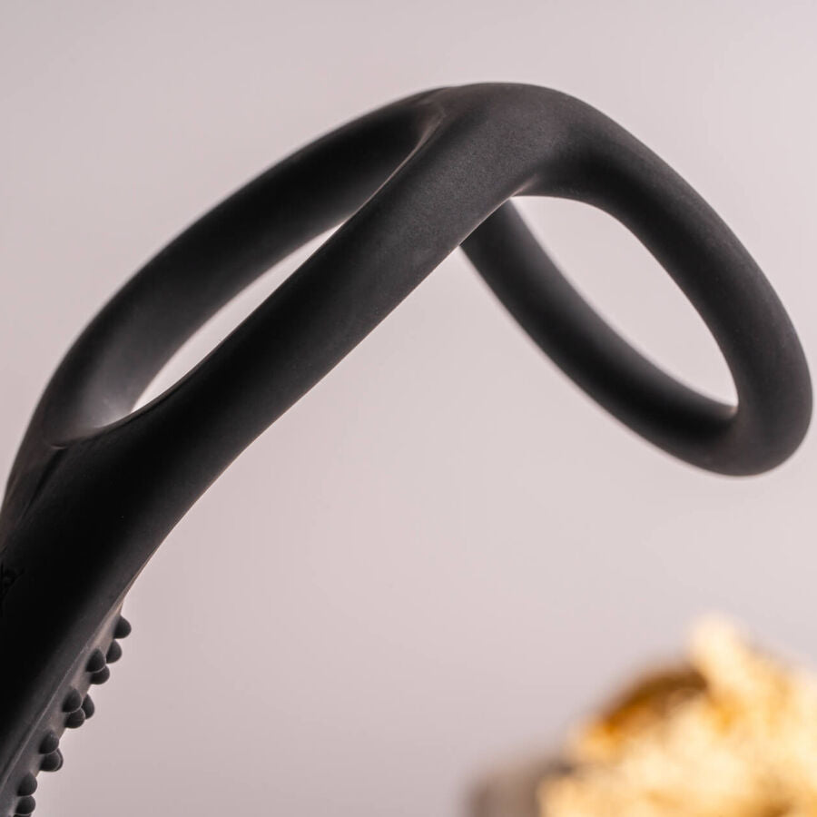 ROCKS-OFF-RO-ZEN RRO ANAL PLUG WITH VIBRATING RING FOR BLACK PENIS