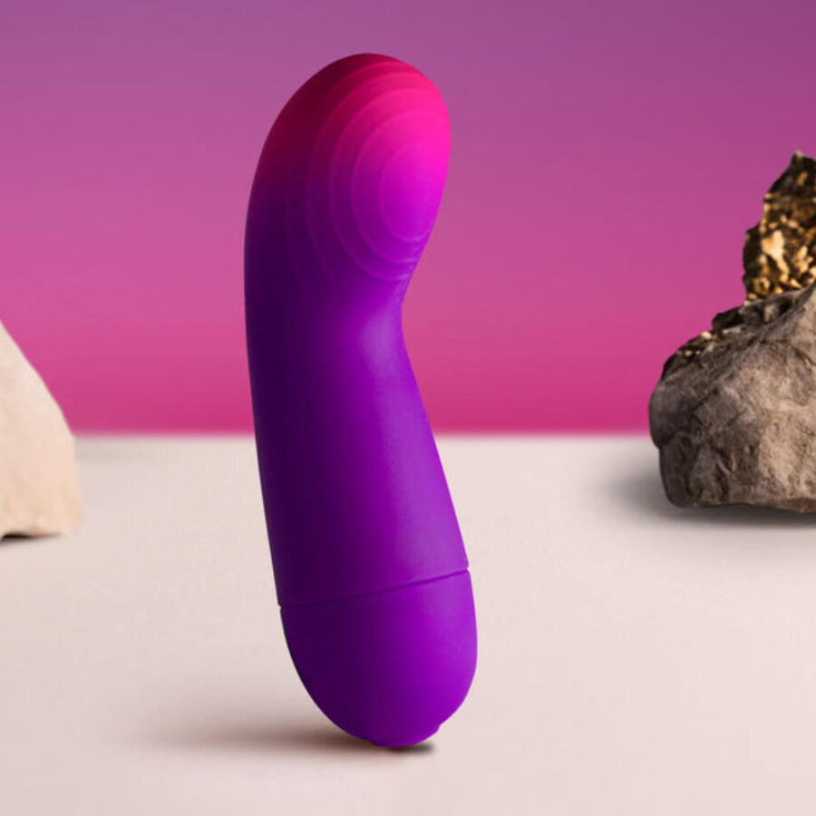 ROCKS- OFF - GLOW GIRL VIBE DISCRETE PURPLE G-SPOT VIBRATOR