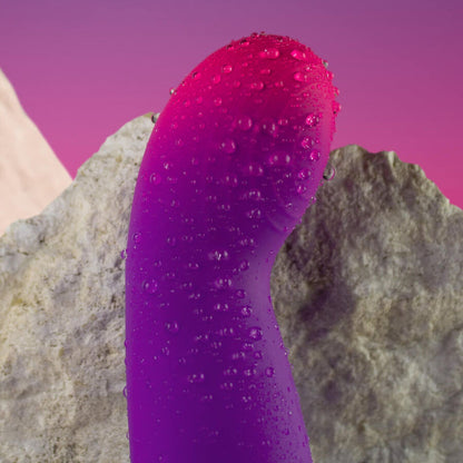 ROCKS- OFF - GLOW GIRL VIBE DISCRETE PURPLE G-SPOT VIBRATOR