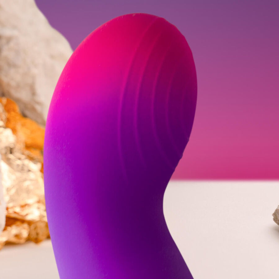 ROCKS- OFF - GLOW GIRL VIBE DISCRETE PURPLE G-SPOT VIBRATOR