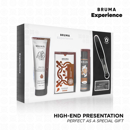 BRUMA XPERIENCE - SWEET TEMPTATION AMERICAN CAKE KIT WITH ORGASM ENHANCER