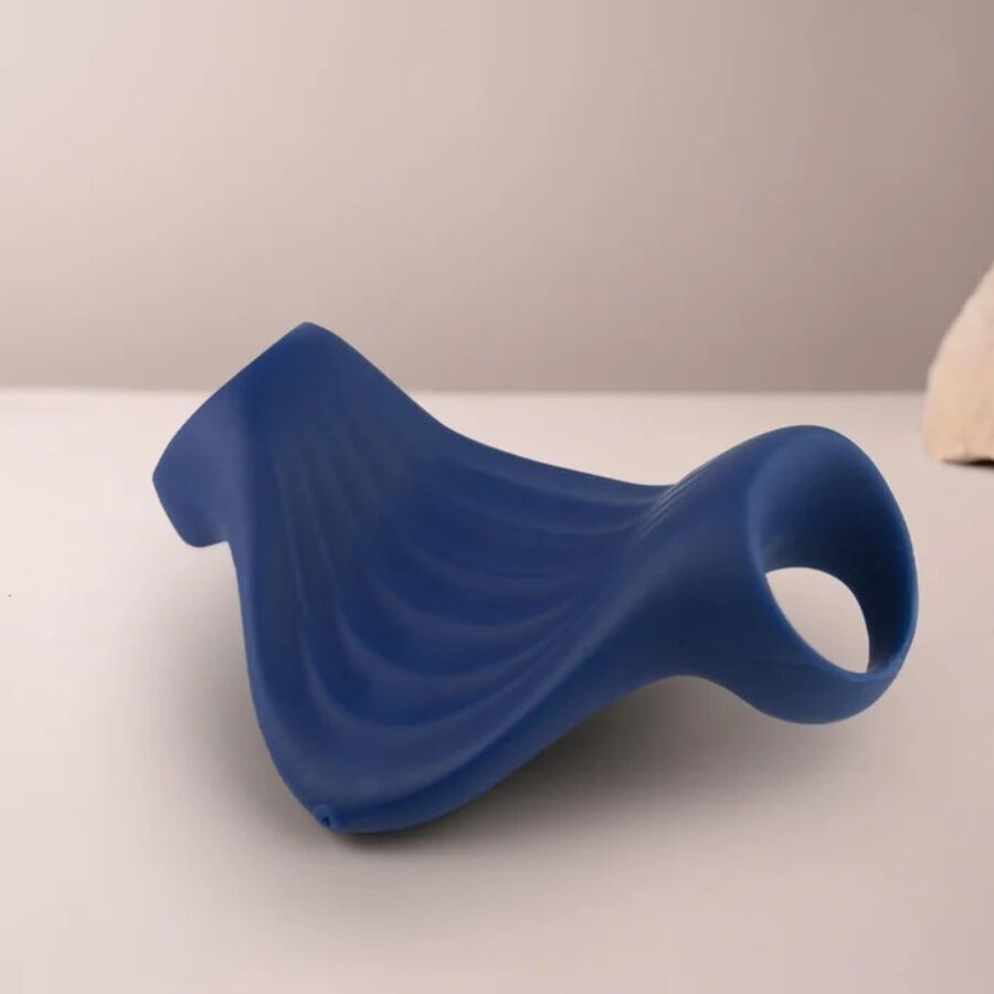 ROCKS- OFF - Palm Masturbator Blue Vibrador