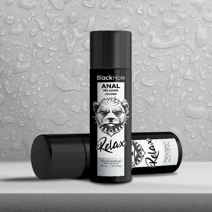 BLACK HOLE - ANAL RELAXING CON JOJOBA BASE SILICONA 30 ML