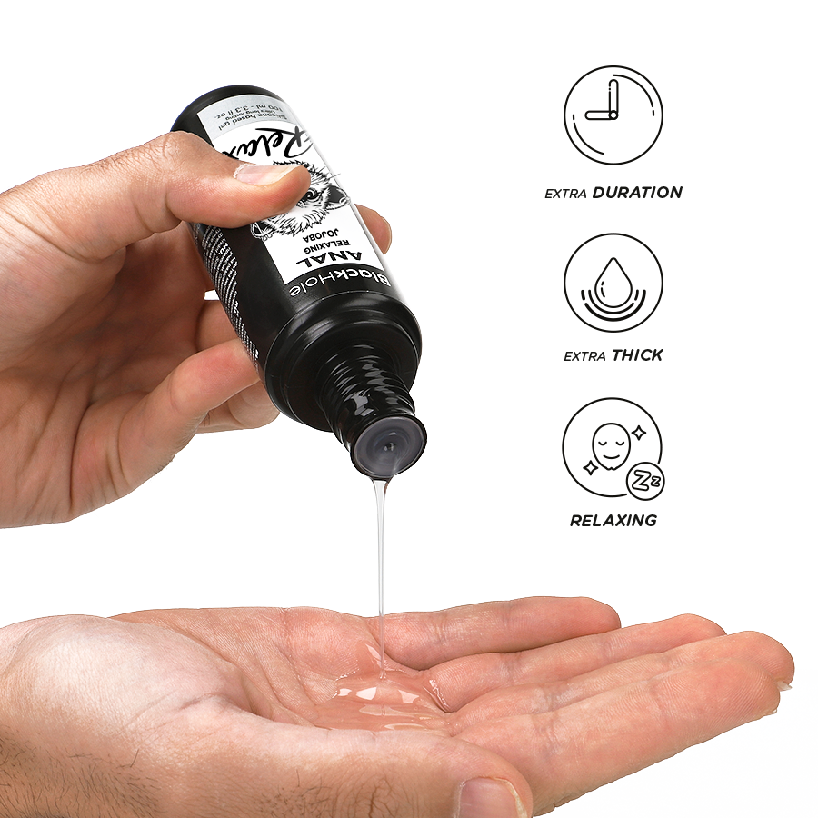 BLACK HOLE - ANAL RELAXING WITH JOJOBA SILICONE BASE 100 ML