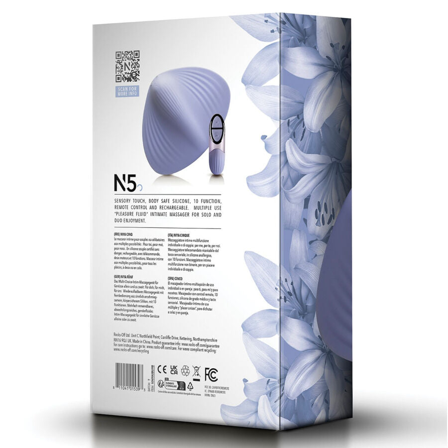 NIYA - N5 MULTI-PURPOSE INTIMATE MASSAGER WITH REMOTE CONTROL