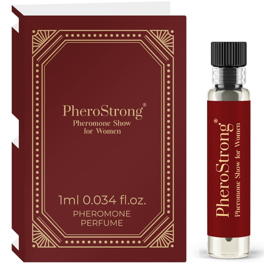 PHEROSTRONG - PERFUME CON FEROMONAS SHOW PARA MUJER 1 ML
