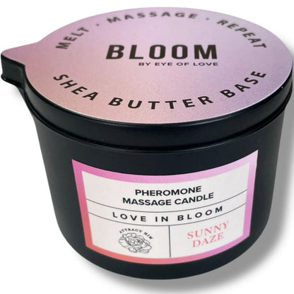 EYE OF LOVE - BLOOM VELA DE MASAJE SATIVA SUNNY DAZE 150 ML