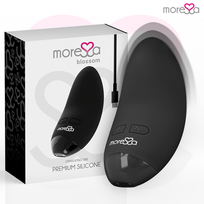 MORESSA - BLOSSOM MASSAGEADOR PESSOAL PRETO