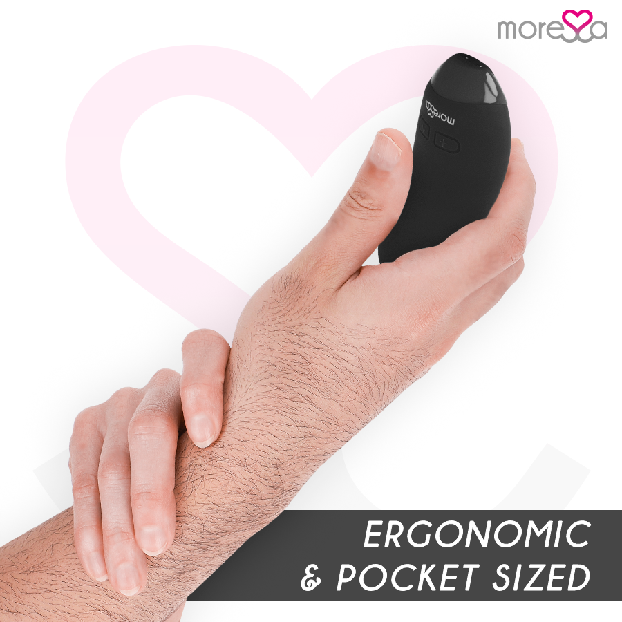 MORESSA - BLOSSOM MASSAGEADOR PESSOAL PRETO