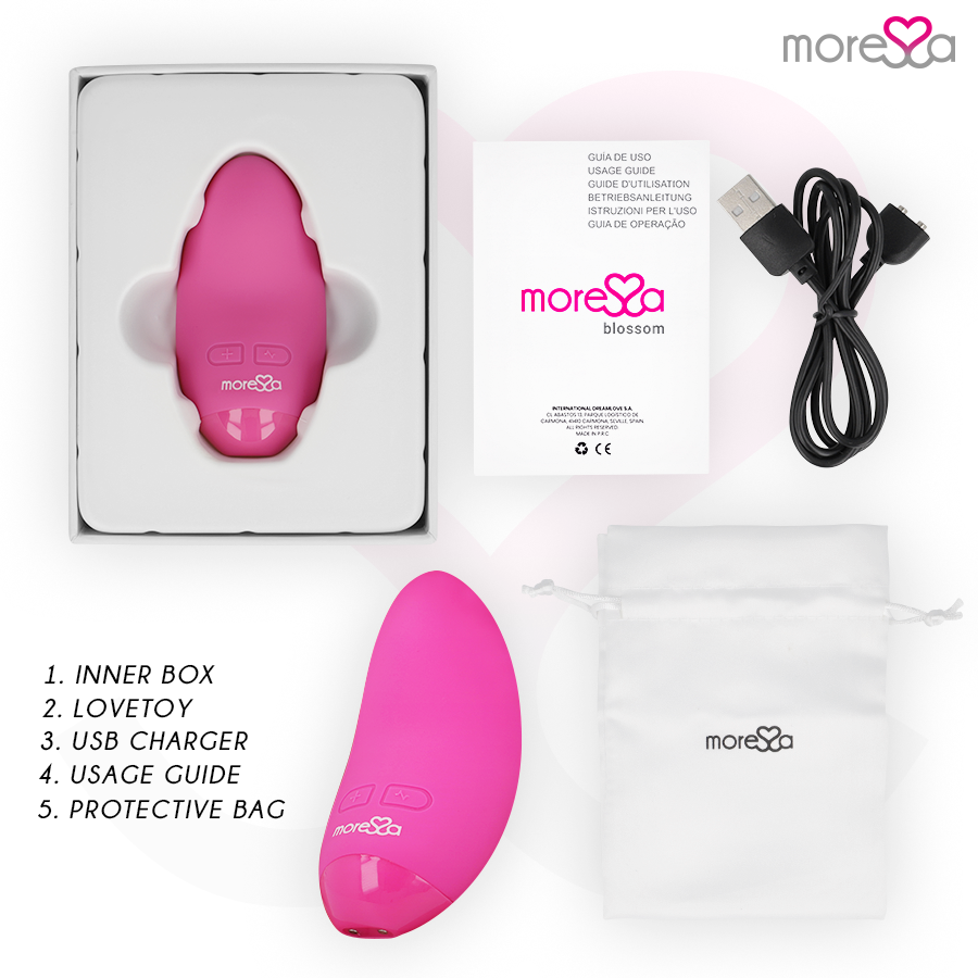 MORESSA - BLOSSOM PINK PERSONAL MASSAGER
