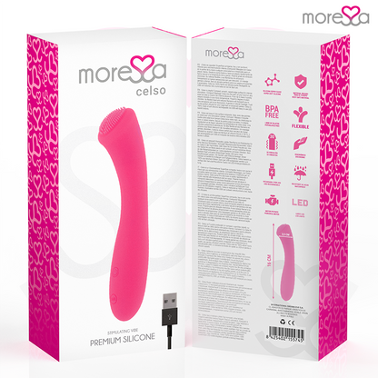 MORESSA - CELSO GY POINT DUO MASSAGER RECHARGEABLE PELVIC SERUM PREMIUM SILICONE