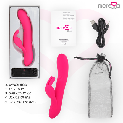 MORESSA - ETHAN WAVE EFFECT MORE POWERFUL VIBRATION PREMIUM SILICONE RECHARGEABLE