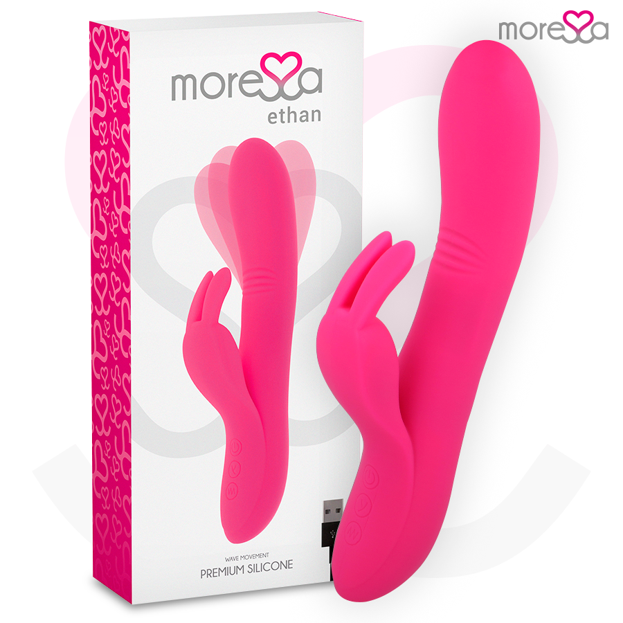 MORESSA - ETHAN WAVE EFFECT MORE POWERFUL VIBRATION PREMIUM SILICONE RECHARGEABLE