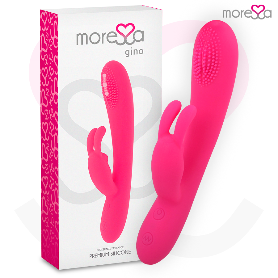 MORESSA - GINO TICKLING VAGINAL PREMIUM SILICONE RECHARGEABLE
