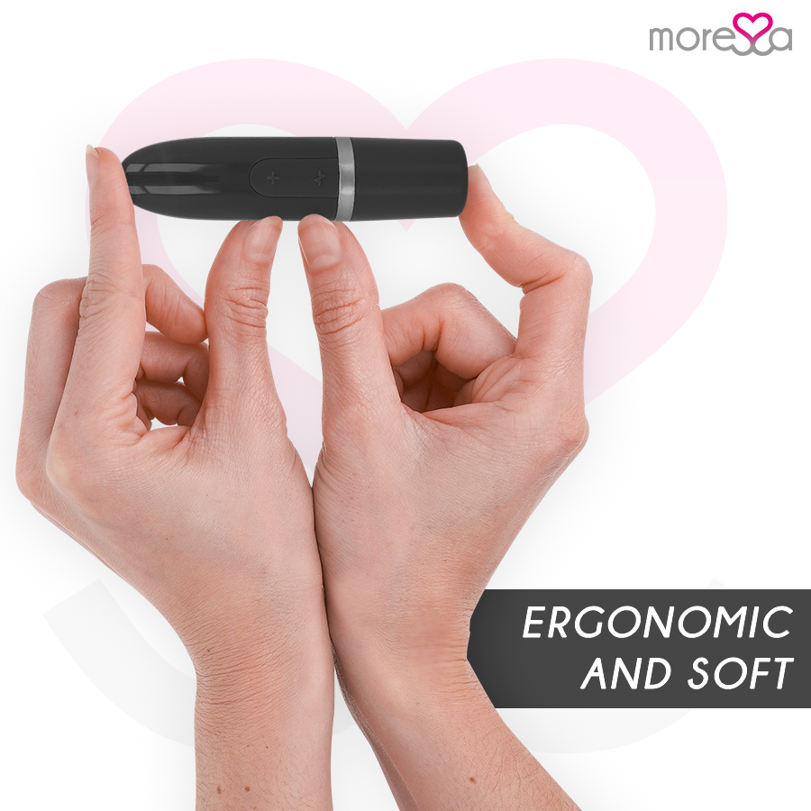 MORESSA - IVY TRAVEL LIP SIMULATOR MASSAGER BLACK