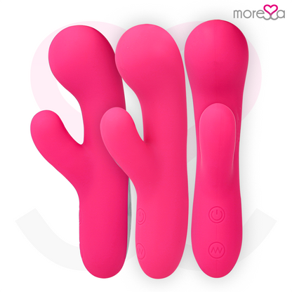 MORESSA - JERRY CLIP VIBRATOR GY SPOT CLITORIS PREMIUM SILICONE RECHARGEABLE