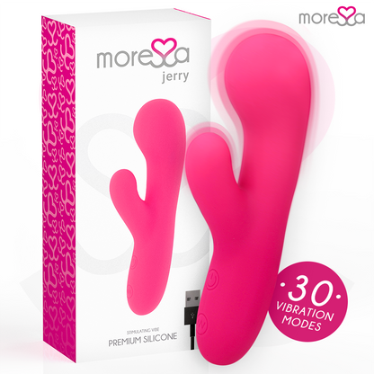 MORESSA - JERRY CLIP VIBRATOR GY SPOT CLITORIS PREMIUM SILICONE RECHARGEABLE