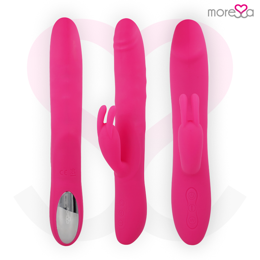 MORESSA - MOLLY IMPULSOR UP&DOWN Y POTENTE VIBRACIÓN PREMIUM SILICONE RECARGABLE