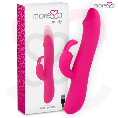 MORESSA - MOLLY UP&amp;DOWN BOOSTER AND POWERFUL VIBRATION PREMIUM RECHARGEABLE SILICONE