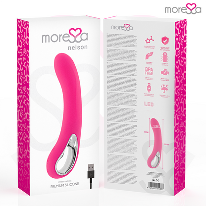 MORESSA - NELSON PREMIUM SILICONE RECHARGEABLE G-SPOT MASSAGER