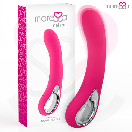 MORESSA - NELSON MASAJEADOR PUNTO G PREMIUM SILICONE RECARGABLE