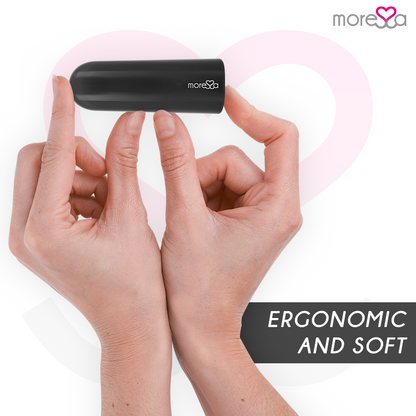 MORESSA - NIX POTENTE VIBRADOR MULTI JUEGOS CONTROL REMOTO NEGRO