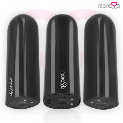 MORESSA - NIX POTENTE VIBRADOR MULTI JUEGOS CONTROL REMOTO NEGRO