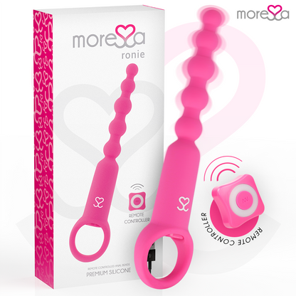 MORESSA - RONIE POWERFUL ROSARIO ANAL REMOTE CONTROL PINK