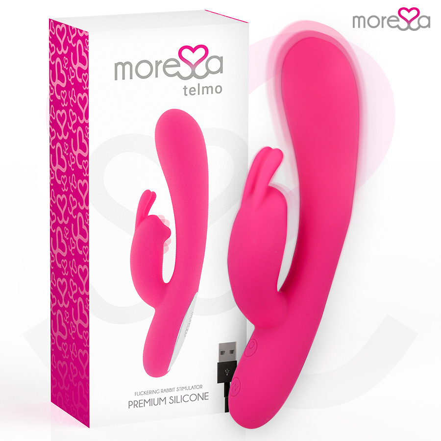 MORESSA - TELMO TICKLING CLITORIAL PREMIUM SILICONE RECHARGEABLE