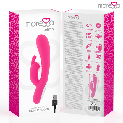 MORESSA - TELMO TICKLING CLITORIAL PREMIUM SILICONE RECHARGEABLE