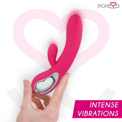 MORESSA - TROY MASAJEADOR PUNTO G Y CLITORIS PREMIUM SILICONE RECARGABLE