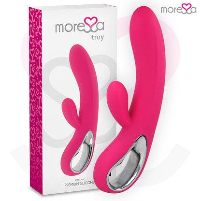 MORESSA - TROY PREMIUM SILICONE RECHARGEABLE CLITORAL SPOT MASSAGER