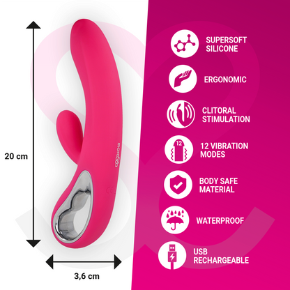 MORESSA - TROY PREMIUM SILICONE RECHARGEABLE CLITORAL SPOT MASSAGER