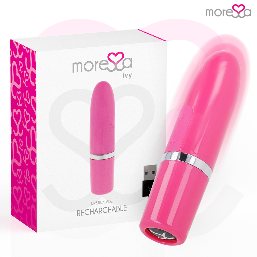 MORESSA - IVY TRAVEL LIP SIMULATOR MASSAGER PINK