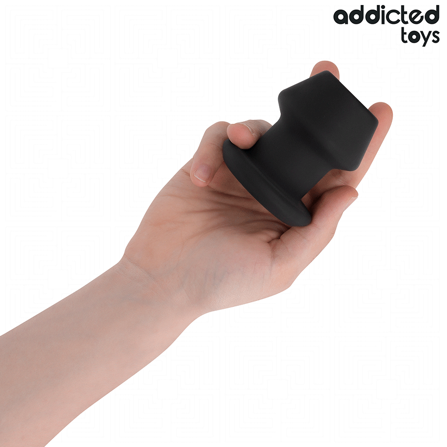 ADDICTED TOYS - PLUG ANAL HUECO EXTREM SILICONA TALLA S 7,5 CM