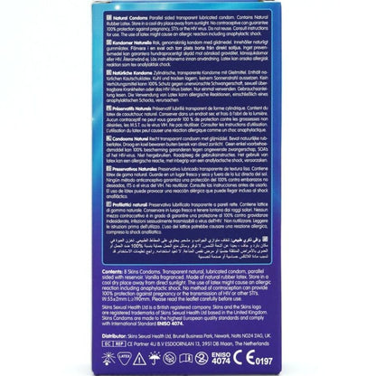 SKINS - NATURAL PRESERVATIVOS PREMIUM PACK 8