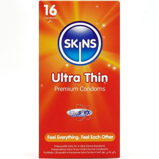 SKINS - ULTRA-THIN PREMIUM CONDOMS PACK 16