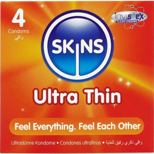 SKINS - ULTRA-THIN PREMIUM CONDOMS PACK 4