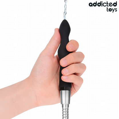 ADDICTED TOYS - LIMPIADOR ANAL CON ADAPTADOR UNIVERSAL MODELO 3