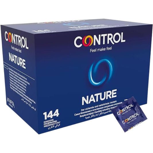 CONTROL - PRESERVATIVOS NATURE 144 UNIDADES