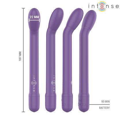 INTENSE - KARLIE ESTIMULADOR PUNTO-G RECARGABLE MORADO