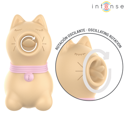 INTENSE - TOULOUSE 360° ROTATING TONGUE STIMULATOR YELLOW