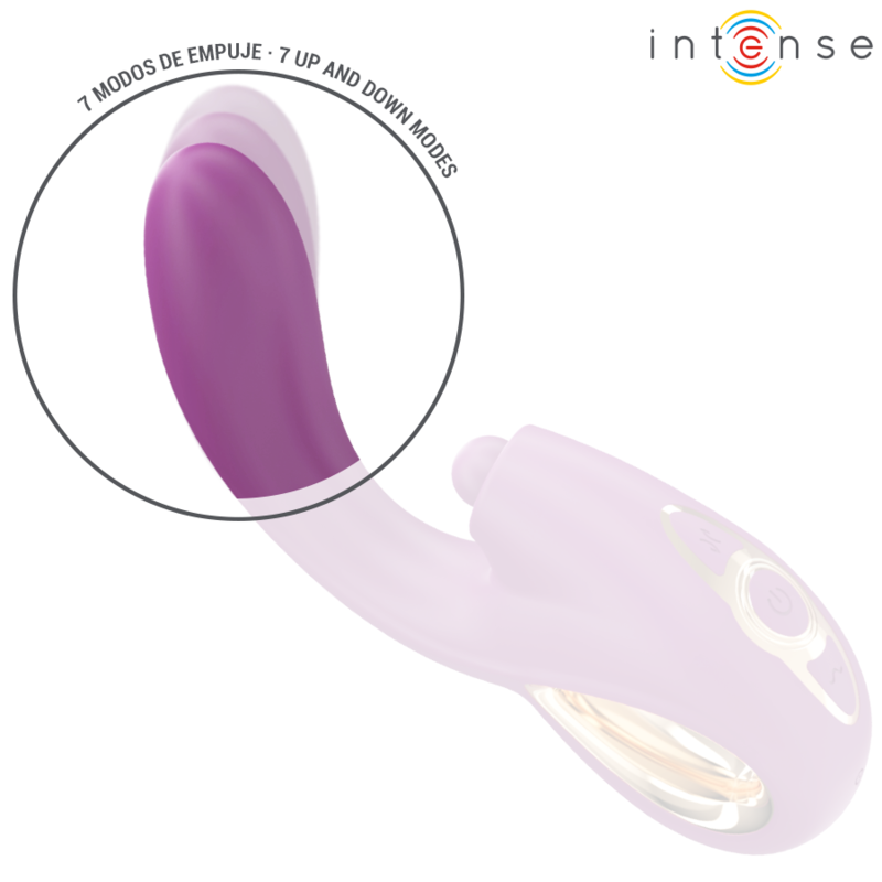 INTENSE - LALI MULTIFUNCTION G-SPOT VIBRATOR STIMULATION &amp; PUSHING &amp; VIBRATION PURPLE