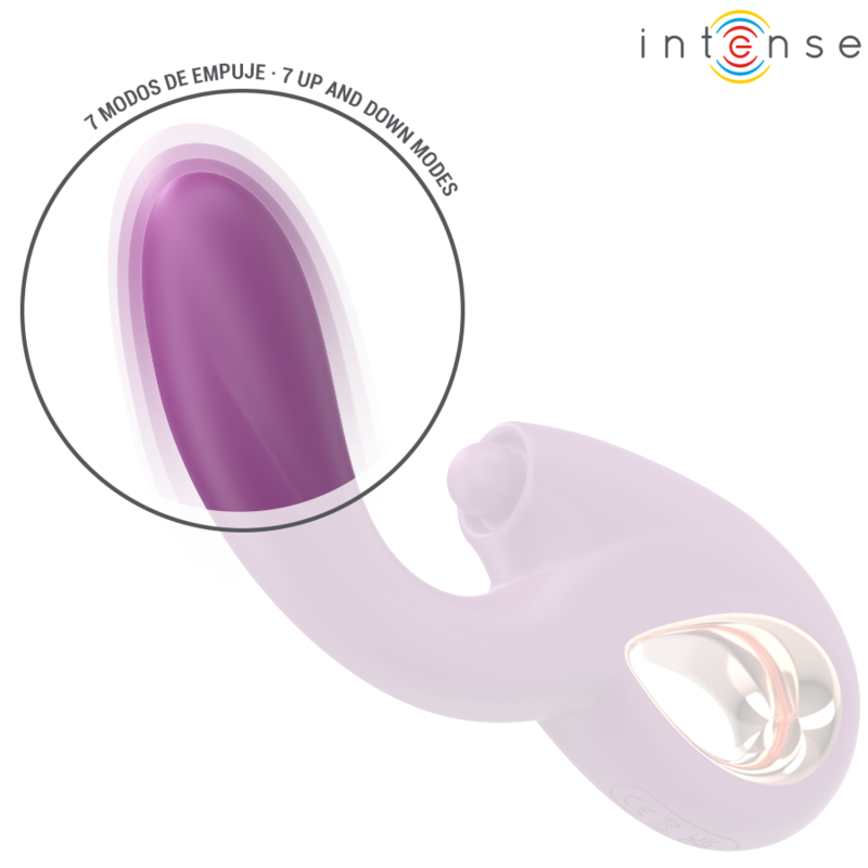 INTENSE - LALI MULTIFUNCTION G-SPOT VIBRATOR STIMULATION &amp; PUSHING &amp; VIBRATION PURPLE