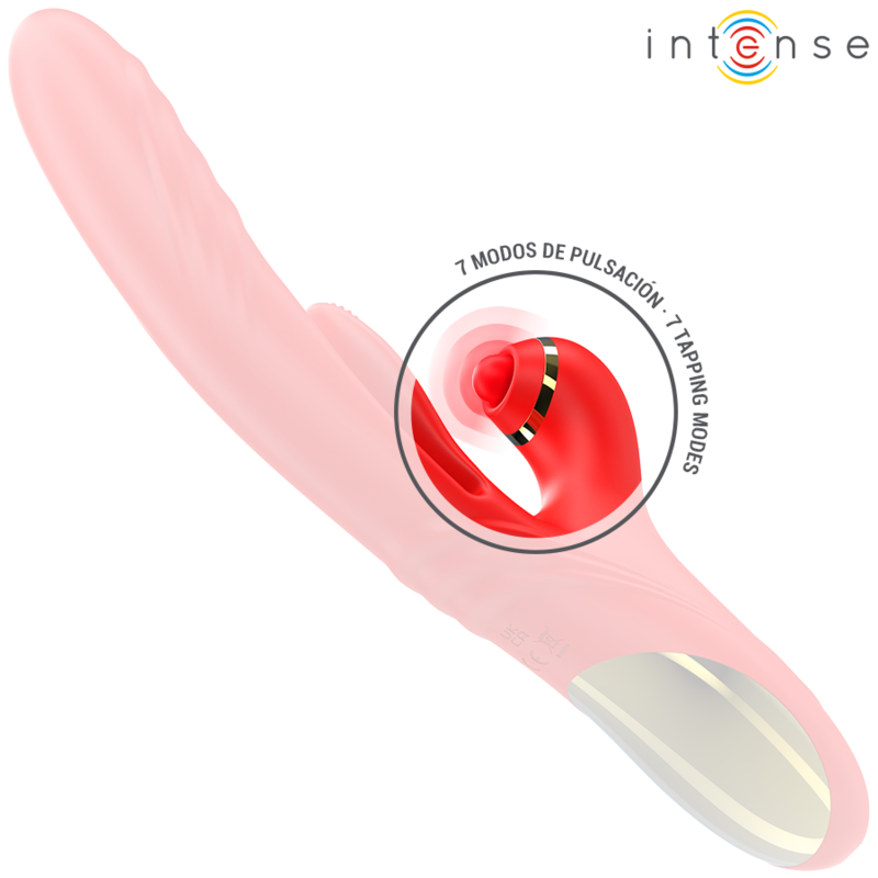INTENSE - ROSALIA 3-IN-1 MULTIFUNCTION VIBRATOR RED