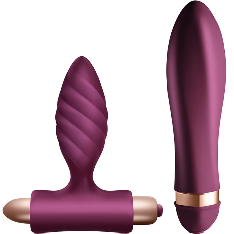 CLIMAXIMUM - DESIRE VIBRATOR KIT + BRAIDED ANAL PLUG